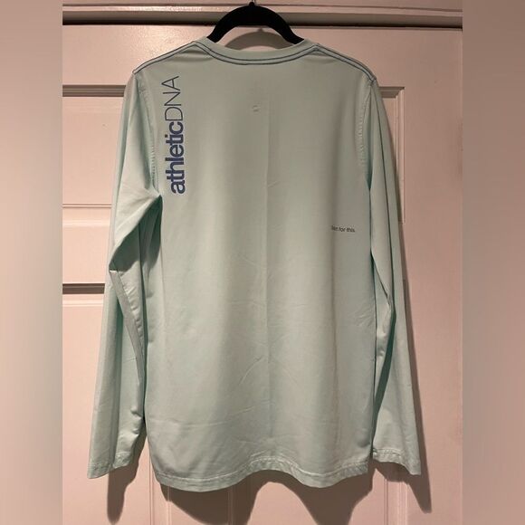 Athletic DNA Pale Green Workout Top Size YXL - Picture 2 of 9